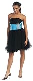 Strapless Cocktail Party Junior Prom Dress #2611