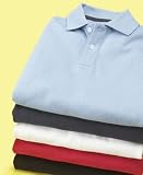 Greendog Little Boy Long-Sleeved Solid Piqu� Polo