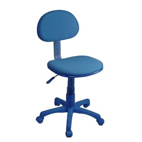 Children's Kid's Fabric Ergonomic Task Computer Chair, Blue