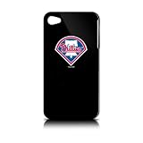 Tribeca FVA3185 Varsity Jacket Solo - iPhone 4 - Philadelphia Phillies - Black