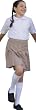 French Toast Girls' Plus Size Pleated Scooter