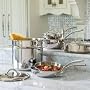 CIA Masters Collection 7-Ply Copper Clad Stainless Steel 10 Piece Cookware Set