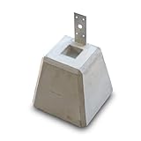 束石 プレート付き 高18cmx1個