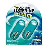 Listerine Pocket Mist Oral Care Mist, Cool Mint - 2 ea