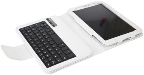 VSTN DETACHABLE Bluetooth Keyboard Portfolio Case For Samsung Galaxy Note 8.0 GT-N5100/N5000 Wifi 4G LTE (For Galaxy Note 8.0, WHITE)