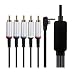 SONY PSP 3000 5 IN 1 COMPONENT AV CABLE - PLAY YOUR PSP THROUGH YOUR TV - EXPEDITED DELIVERY JUST 50P