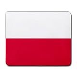 Poland Flag Mouse Pad