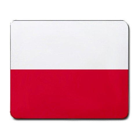 Poland Flag Mouse Pad