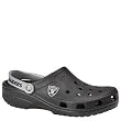 CrocsTM Unisex NFL Beach Oakland Raiders Clog - XS Black