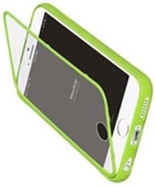 iPhone6 cases Mikul (TM) TPU Cover Case with Built-in Screen Protector Scratch-Resistant Cover Case TPU Protection Shock Absorbent Case For iPhone 6 Green