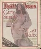 Carly Simon Rolling Stone Issue #266 June 1978