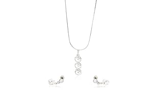 Laura Bruni Conjunto de cadena y pendientes