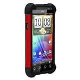 高耐衝撃！日本初上陸、3層ハイブリット構造耐衝撃ケース Ballistic SG Series HTC EVO 3D Red/Black バリスティックケース SG au HTC EVO 3D ISW12HT ケース レッド