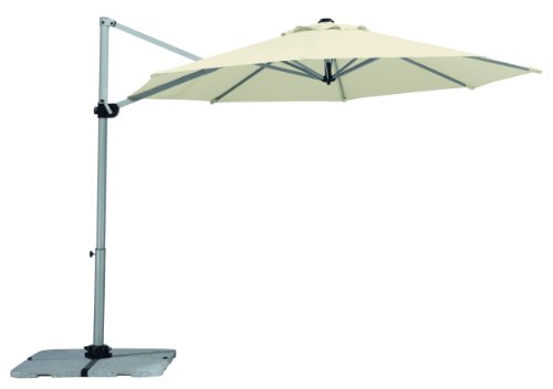 Schneider Sonnenschirm 690-02 SAMOS ca. 300/8 rund, natur Preisvergleich