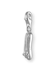 MELINA Charms clip on pendant ballet shoe sterling silver 925