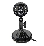  : Dekcell CPA-1085 1.3 Mega Pixel USB WebCam with IR Sensor and LED Lights and Bronzed Steel Frame