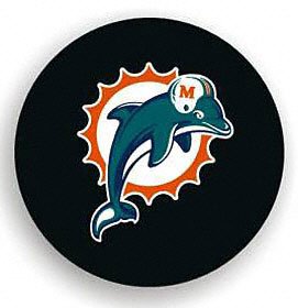 Miami Dolphins NFL Spare Tire Cover (Black)