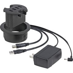 Belkin In-Desk USB Hub 3-Inch (F5U402-03IN-KIT)
