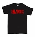 I Love (Heart) Zombies Funny Horror Goth Punk EMO T-Shirt