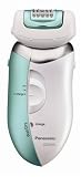 Panasonic ES2046G Ladies Wet/Dry Two-Speed Epilator with Three Heads , Mint