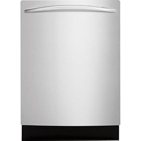 GE Profile PDWT380RSS Built-In Dishwasher with Smart Dispense Technology - Stainless Steel: Appliances
