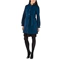 Mossimo&reg; Black Women's Wool Hoodied Jacket - Dark Blue