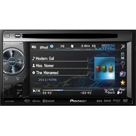 Pioneer AVH-P3400BH 2-DIN Multimedia DVD Receiver with 5.8" Widescreen Touch Panel Display, Built-In Bluetooth�, and HD Radio: Car Electronics