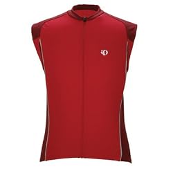 Pearl Izumi 2008 Men's Slice Sleeveless Cycling Jersey - Diablo Red/Sangria - 0656-3AA