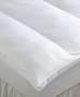 Calvin Klein Bedding, Khaki Collection Almost Down Full Fiberbed White