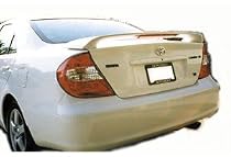 Painted Rear Spoiler for 2002 - 2006 Toyota Camry Black Paint Code 202 02 03 04 05 06 Factory Style Wing