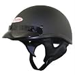 Outlaw Half Helmet - Flat Black - Medium