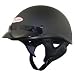 Outlaw Half Helmet - Flat Black - Extra Large Image