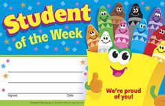 Childrens Toyshop  Toys : Awards Student Of The Week Crayons