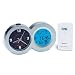 Honeywell TC681ELW Dual View Wireless Digital Weather Station with Analog Quartz Clock