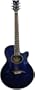 Dean Performer Arch-Top Mini Jumbo Acoustic-Electric Cutaway Guitar Blueburst
