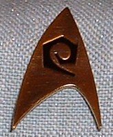 Star Trek Original TV Series ENGINEERING Insignia PIN