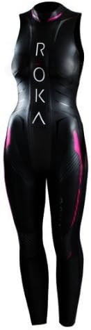 ROKA Women's Maverick Pro Sleeveless Wetsuit: Black LG