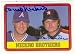 Joe Niekro & Phil Niekro autographed Baseball Card (Atlanta Braves & Houston Astros) Donruss #613