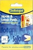 Sellotape Hook and Loop - Pk 24