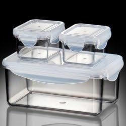 Kinetic Tritan Series Salad Set with Lids, 6-Piece
