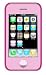 KA08 2GB Pink Touch Screen Mobile Phone Mini I9 Mini I68 Quadband Dual Sim Dual Standby MP3 Player FM Radio