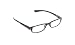 Reading Eyewear 1/2 Eye Durable Plastic Frame in Matte Striped Animal Print with Spring Hinges, +3.00