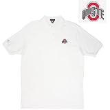 Ohio State Buckeyes NCAA Classic Pique Polo Shirt (White)