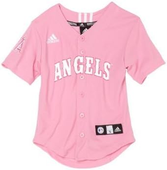 MLB Los Angeles Angels Toddler Pink Jersey by Adidas