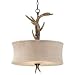 Faux Antler 20 Wide 3-Light Pendant Light