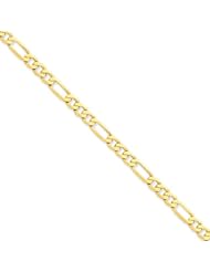 Leslies 14k 5.25mm Flat Figaro Chain