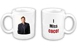 31a1BvFODBL._SL160_ I MISS COCO! Conan OBrien Coffee Mug