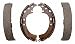 Aimco AFR587 Premium Rear Drum Brake Shoe Set