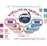 FM TRANSMITTER BLACK 205 CHANNELS FOR IPOD NANO VIDEO PHOTO 2G MINI U2 MP3 MP4 PLAYER