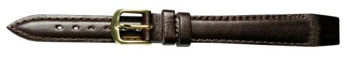 Apollo 16mm Uhrenarmband Leder braun, L&auml;nge anpassbar, Unterseite Nubuck Preisvergleich